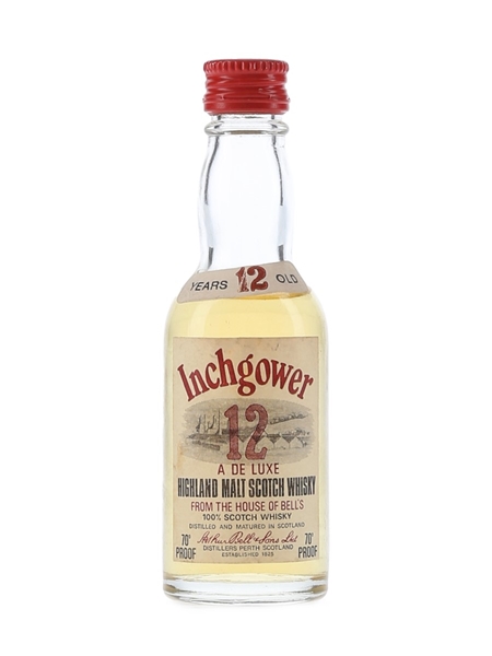 Inchgower 12 Year Old Bottled 1970s 5cl / 40%