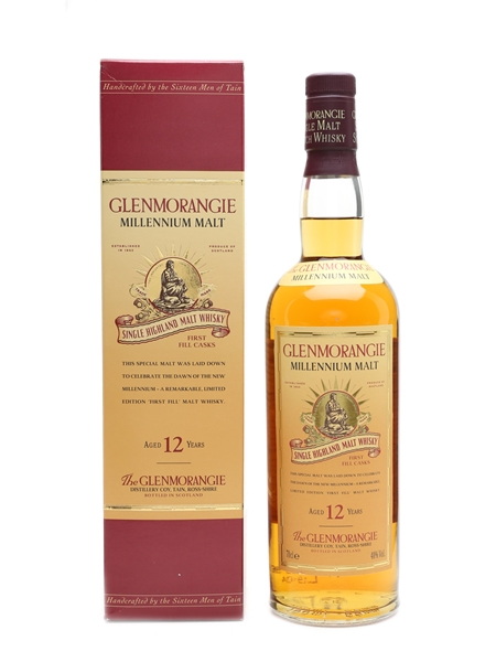 Glenmorangie 12 Years Old Millenium Malt 70cl