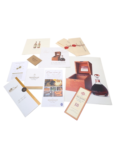 Macallan Leaflets & Pamphlets  