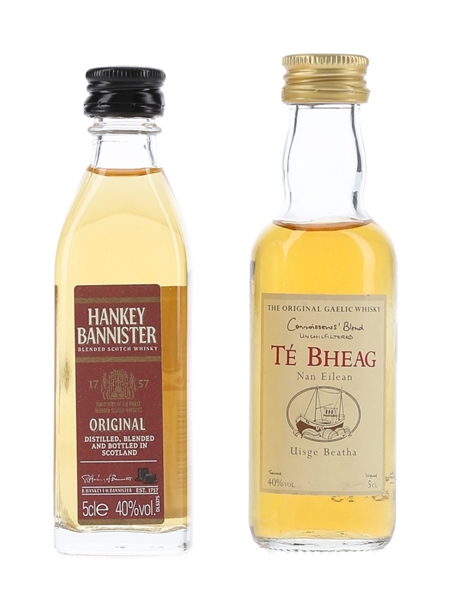 Hankey Bannister & Te Bheag  2 x 5cl / 40%