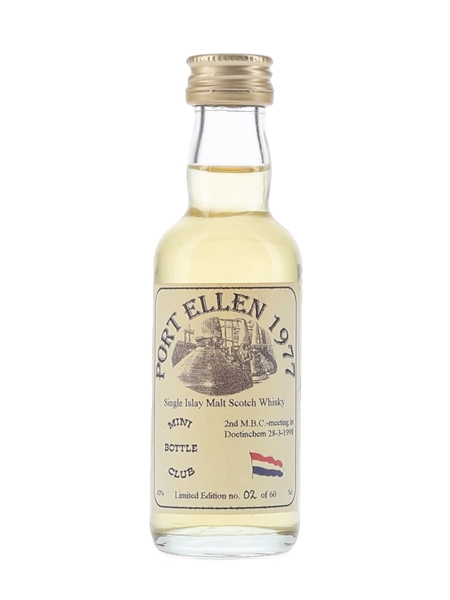 Port Ellen 1977 Mini Bottle Club 1998 5cl / 43%