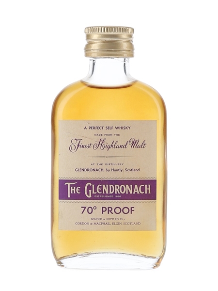 Glendronach Bottled 1970s - Gordon & MacPhail 5cl / 40%