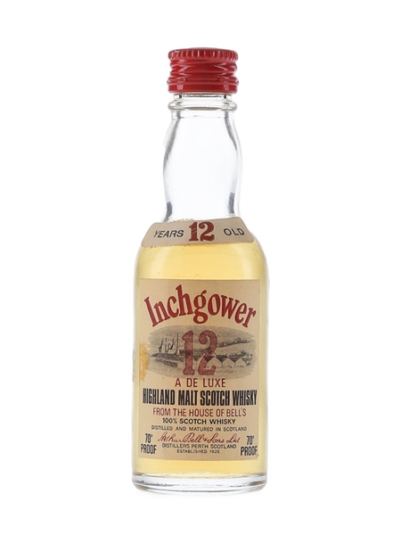 Inchgower 12 Year Old Bottled 1970s 5cl / 40%