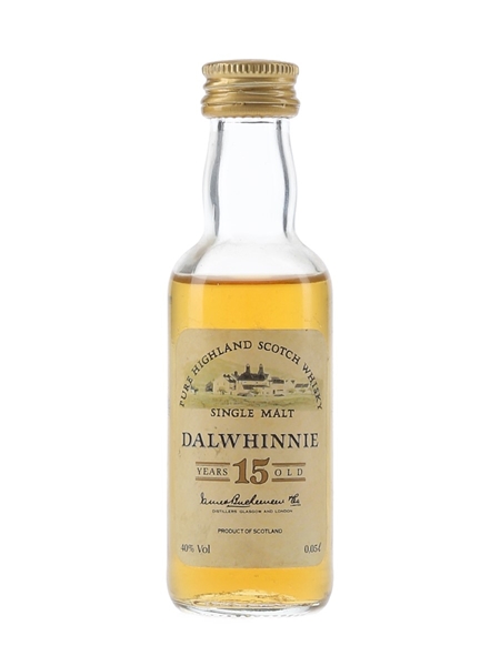 Dalwhinnie 15 Year Old Bottled 1980s 5cl / 40%