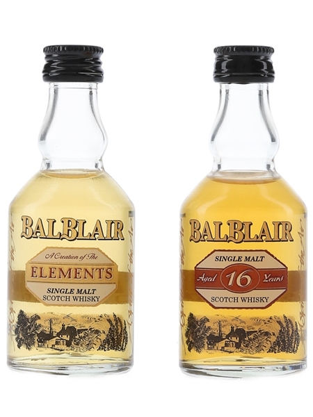 Balblair Elements & 16 Year Old  2 x 5cl / 40%