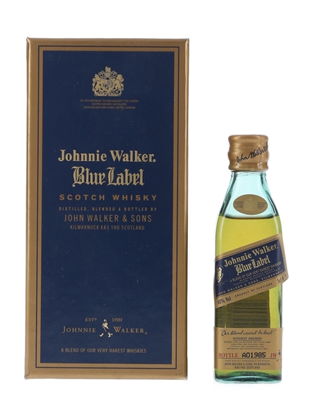 Johnnie Walker Blue Label Presentation Box 5cl / 40%