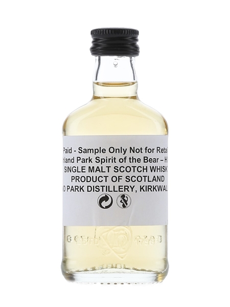 Highland Park Spirit Of The Bear Trade Sample 5cl / 40%