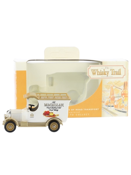 Macallan Bull Nose Morris Van The Whisky Trail 7.5cm x 4.5cm