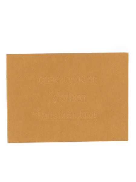 Ardbeg, Bailie Nicol Jarvie & Glenmorangie Tasting Notes Cards 15cm x 10.5cm