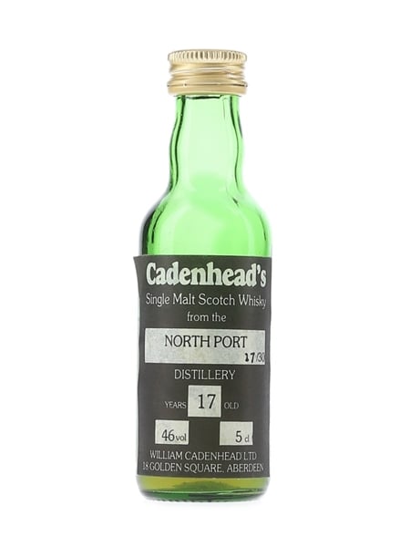 North Port 17 Year Old Bottled 1980s - Cadenhead's Chess Set 5cl / 46%