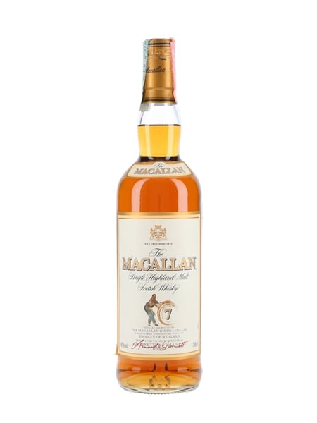 Macallan 7 Year Old Bottled 1990s-2000s - Giovinetti 70cl / 40%