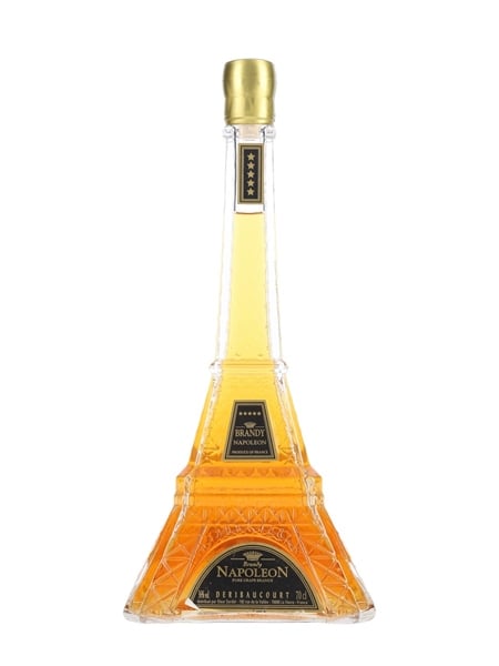 Deribaucourt 5 Star Napoleon Brandy Eiffel Tower Bottle 70cl / 40%
