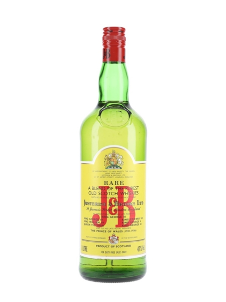 J & B Rare Duty Free 100cl / 47%