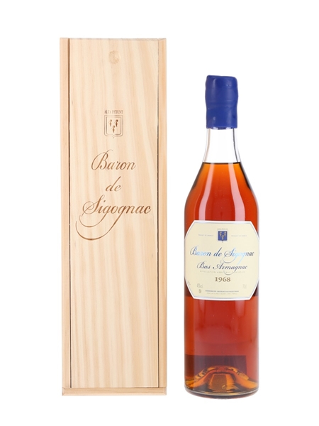 Baron De Sigognac 1968 Bas Armagnac Bottled 2018 70cl / 40%