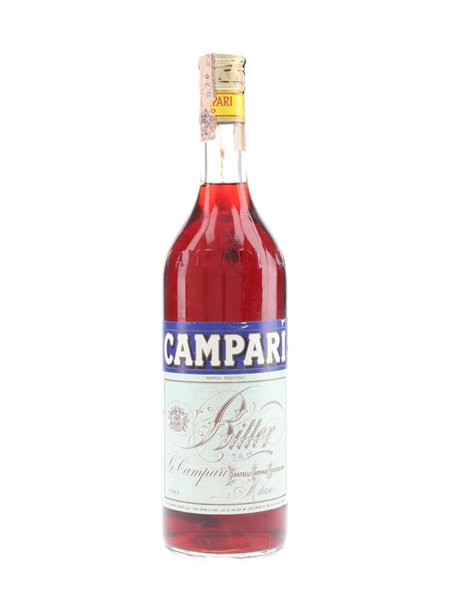 Campari Bitter Bottled 1970s 100cl / 25%