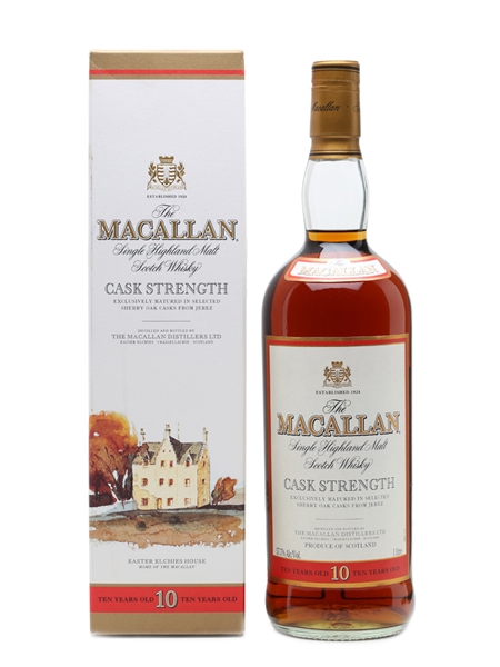 Macallan 10 Years Old Cask Strength 100cl