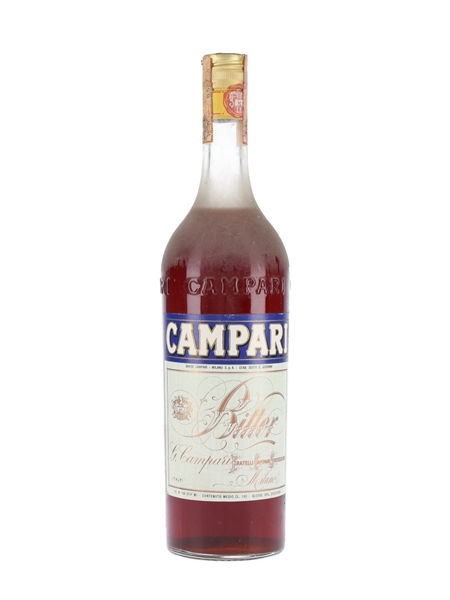 Campari Bitter Bottled 1970s 100cl / 25%