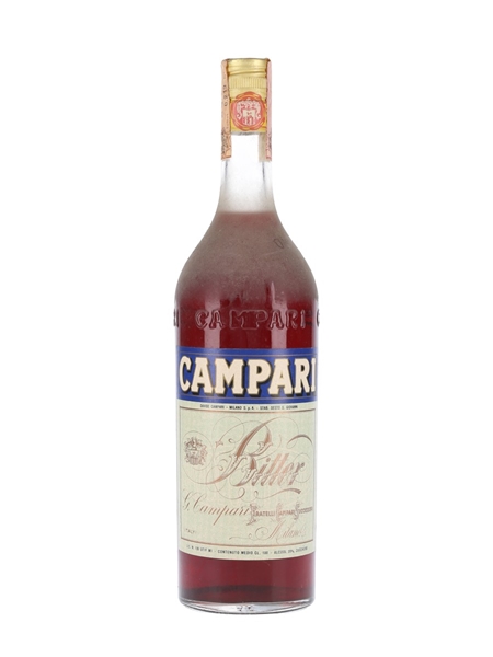 Campari Bitter Bottled 1970s 100cl / 25%