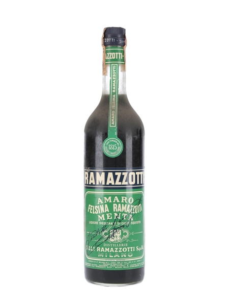 Ramazzotti Amaro Felsina Menta Bottled 1970s 70cl / 32%