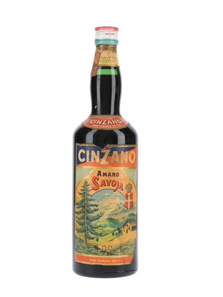 Cinzano Amaro Savoia Liqueur Bottled 1950s 100cl / 38.5%