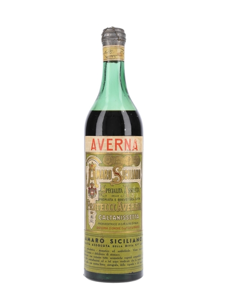 Fratelli Averna Amaro Bottled 1944 - 1947 100cl / 34%