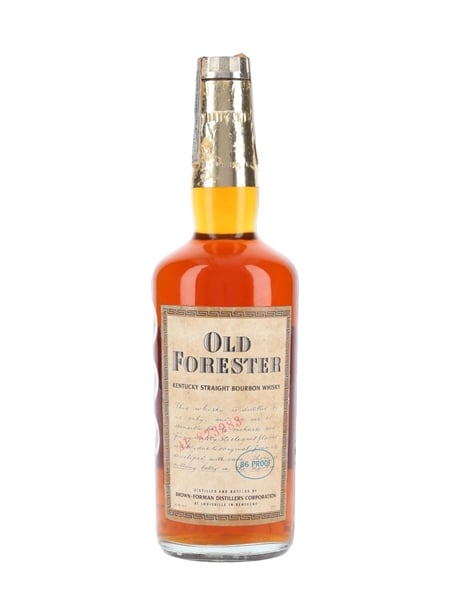 Old Forester Bottled 1970s 75cl / 43%