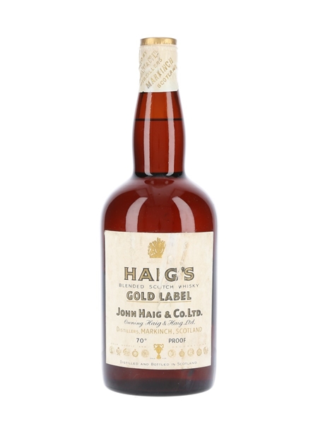 Haig Gold Label Spring Cap Bottled 1960s 75cl / 40%