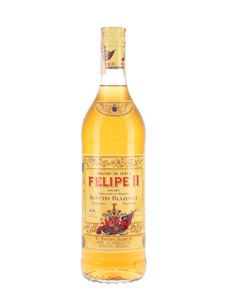 Felipe II Solera Brandy Augustin Blazquez 100cl / 36%