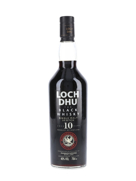 Loch Dhu 10 Year Old - The Black Whisky Mannochmore 70cl / 40%