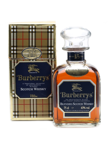 Burberrys 15 Years Old Decanter 75cl 