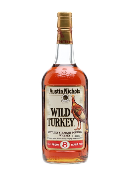 Wild Turkey 8 Years Old Bottled 1980s 100cl / 50.5%