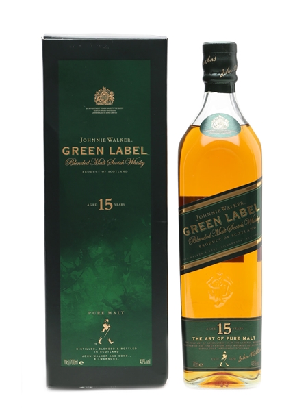 Johnnie Walker Green Label 15 Years Old 70cl