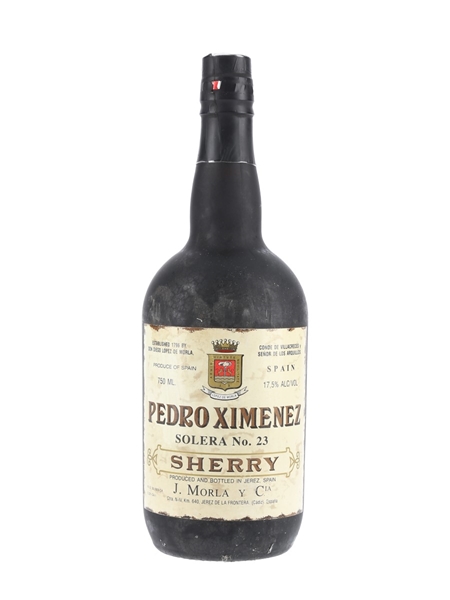 Pedro Ximenez Solera No.23 J Morla Y Cia 75cl / 17.5%