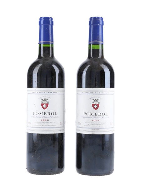 Pomerol 2005 Jean-Pierre Mouiex 2 X 75cl / 13.5%