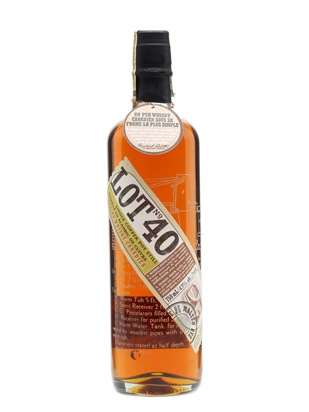 Lot No.40 Canadian Rye 75cl 