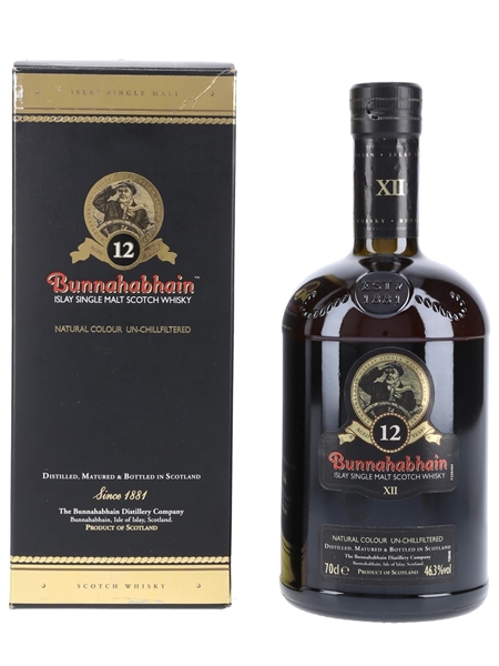 Bunnahabhain 12 Year Old  70cl / 46.3%