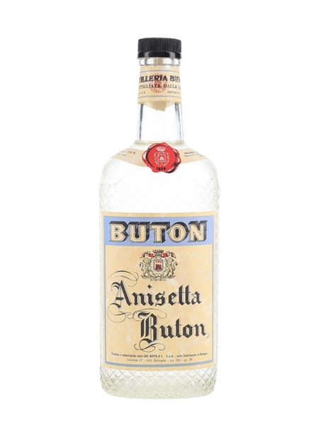 Buton Anisetta Bottled 1950s 75cl / 34%