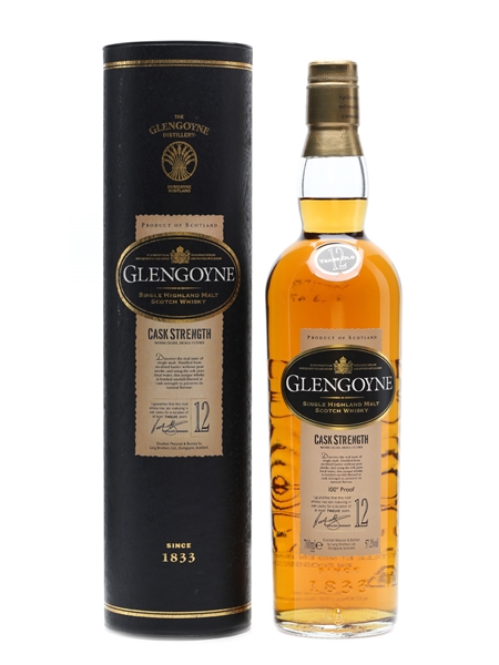 Glengoyne Cask Strength 12 Years Old Old Presentation 70cl