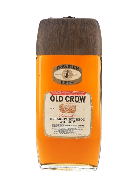 Old Crow Traveler Bottled 1970s - Sposetti 75cl / 43%