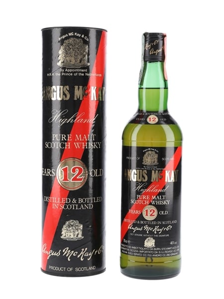 Angus McKay 12 Year Old Sili Rovigo 70cl / 40%