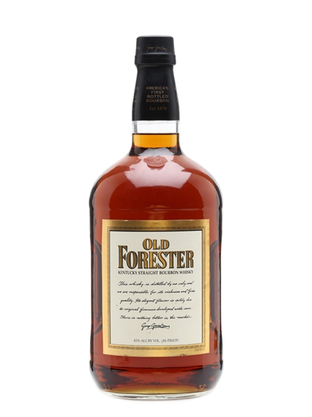 Old Forester 4 Years Old Bottled 1990s 175cl