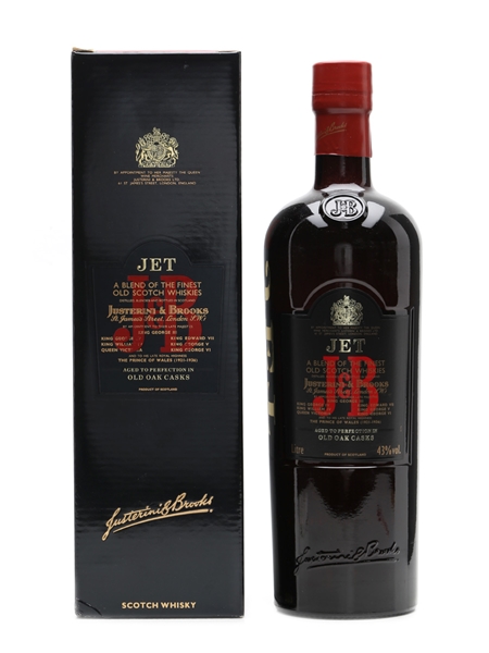 J & B Jet 12 Years Old Bottled 1980s 100cl