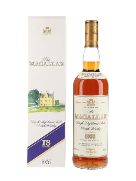 Macallan 1976 18 Year Old Bottled 1994 70cl / 43%