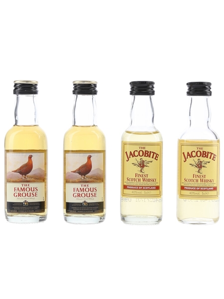 Famous Grouse & Jacobite  4 x 5cl / 40%