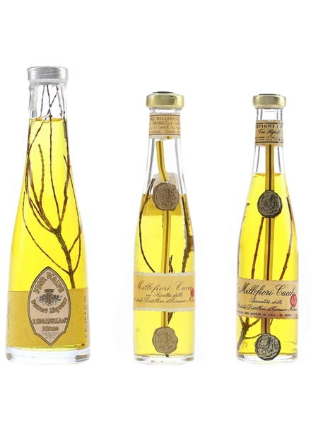 Isolabella & Millefiori Bottled 1960s 3 x 2.5cl-5cl