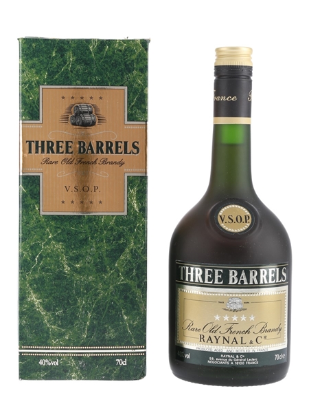 Three Barrels VSOP 5 Star Bottled 1990s 70cl / 40%