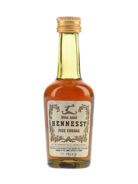 Hennessy Bras Arme Bottled 1970s 5cl / 40%