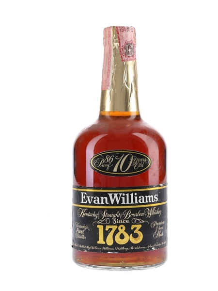 Evan Williams 10 Year Old Bottled 1970s 75cl / 43%