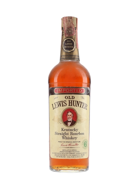 Old Lewis Hunter 6 Year Old Bottled 1970s - Silva 75cl / 43%