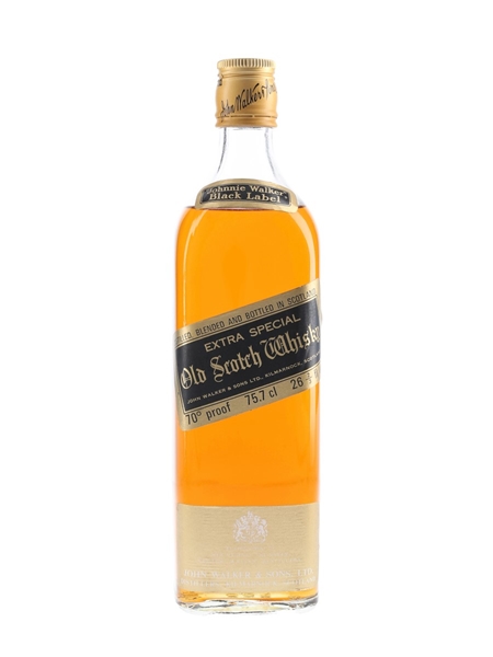 Johnnie Walker Black Label Bottled 1970s 75.7cl / 40%